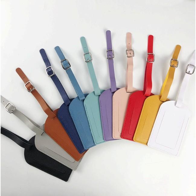 PU皮行李箱吊牌 皮製行李牌 行李吊牌 行李掛牌 行李牌 背包吊牌 登機箱吊牌 旅行箱辨識掛牌-細節圖4