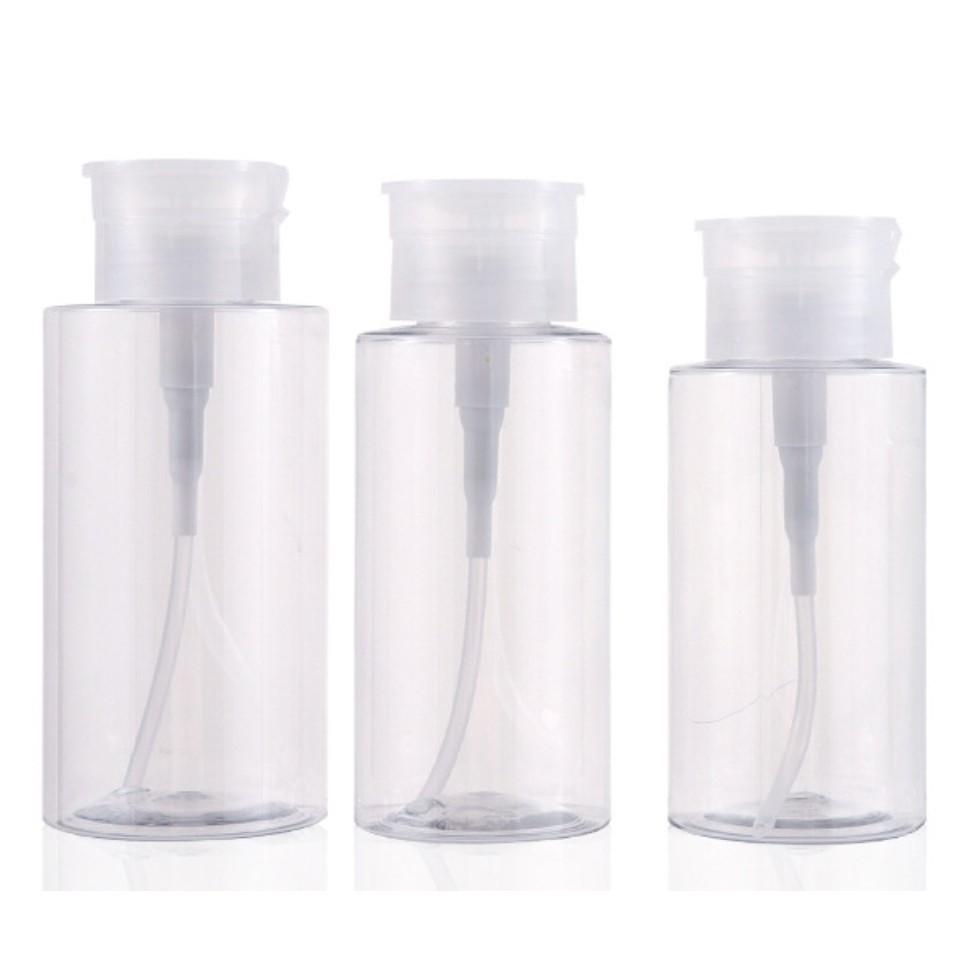 卸妝水按壓瓶 化妝水分裝瓶 分裝瓶 卸指甲水按壓瓶300ml-細節圖2