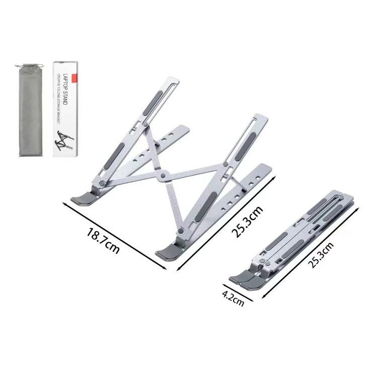 鋁合金筆電散熱架 筆電支架 摺疊筆電架 散熱架 折疊筆電架-細節圖4