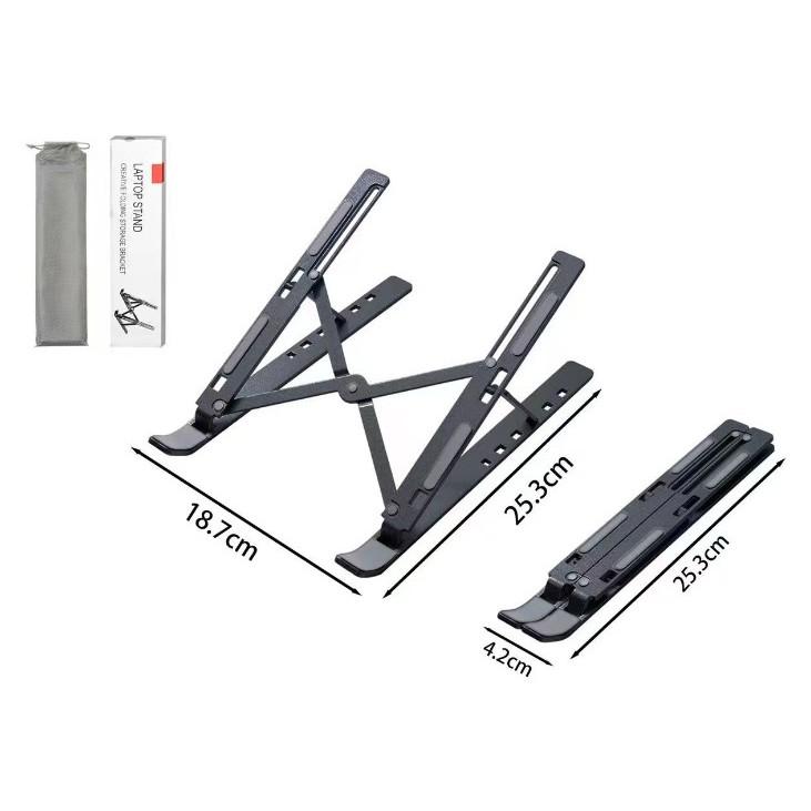 鋁合金筆電散熱架 筆電支架 摺疊筆電架 散熱架 折疊筆電架-細節圖5