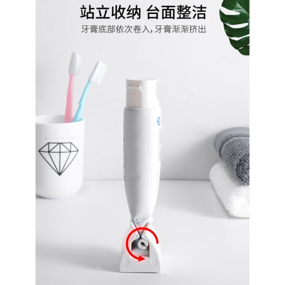 牙膏擠壓器 擠牙膏神器 手動擠牙膏器 創意軟管擠壓器 旋轉擠壓器-細節圖8