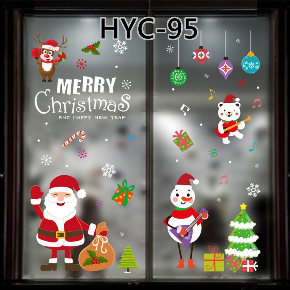 聖誕靜電貼-HYC-95