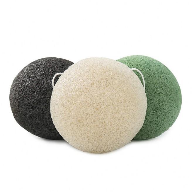 洗臉海綿 顏色隨機出貨 清潔魔芋潔面洗臉撲 魔芋洗臉球  蒟蒻洗顏球 小紅書-細節圖3