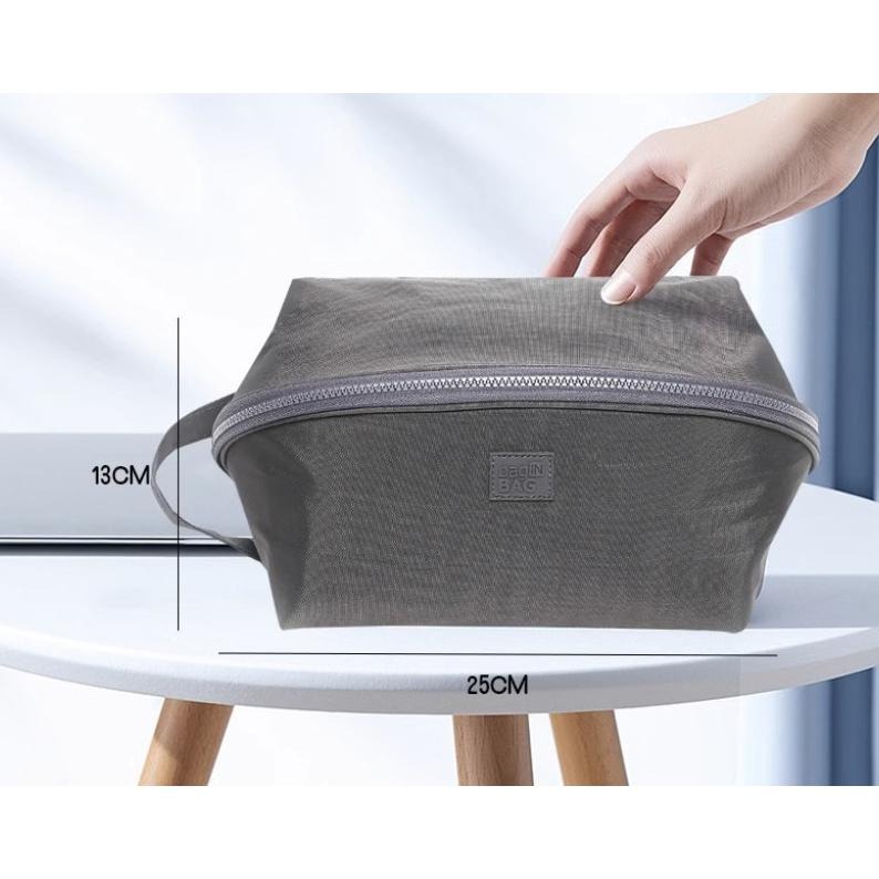 大容量內衣內褲收納包 多功能收納袋 旅行收納袋 半圓內衣收納包-細節圖4