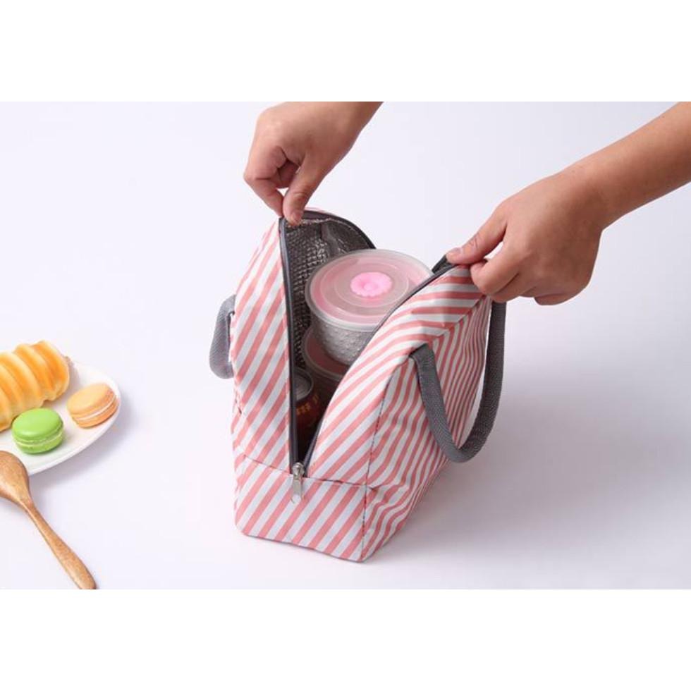 日系保溫手提袋  飲料保冷袋 午餐袋 保鮮袋 餐盒袋 野餐袋 保溫包-細節圖3