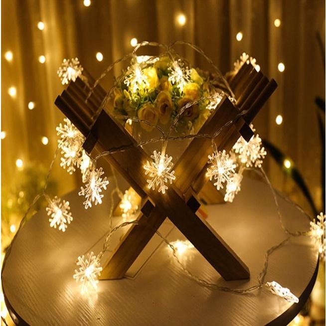 USB - LED 燈串 星星燈 圓球燈 螢火蟲燈 露營燈 銅線燈 派對氣氛燈 聖誕燈 雪花燈小夜燈 暖色燈-細節圖8