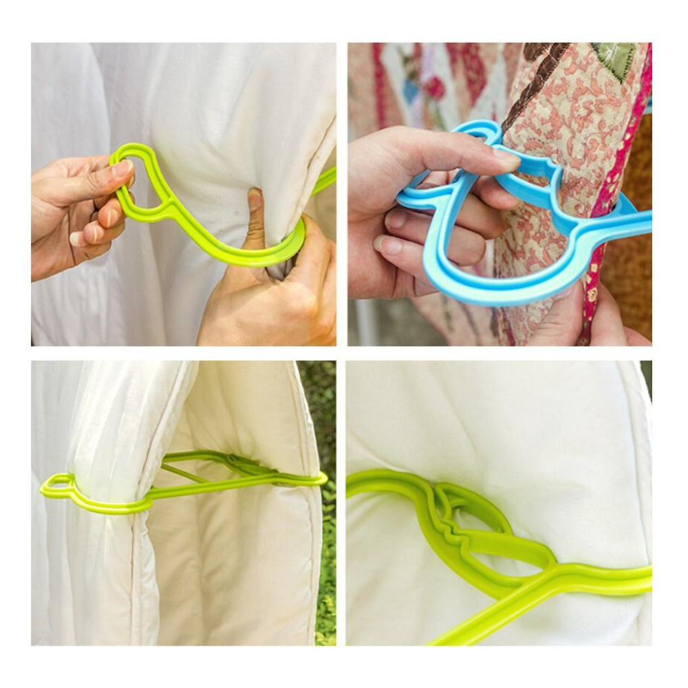 防風曬被夾 棉被夾 曬床單夾 棉被撐 梅雨季 棉被晾曬夾 曬被神器-細節圖2