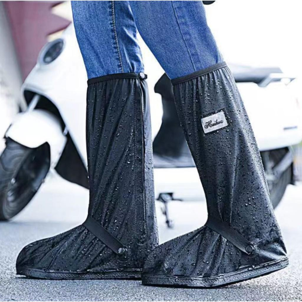 反光厚底防雨鞋套 防滑鞋套 登山鞋套 機車雨鞋套 防水鞋套 防水鞋套 防雨鞋套-細節圖5