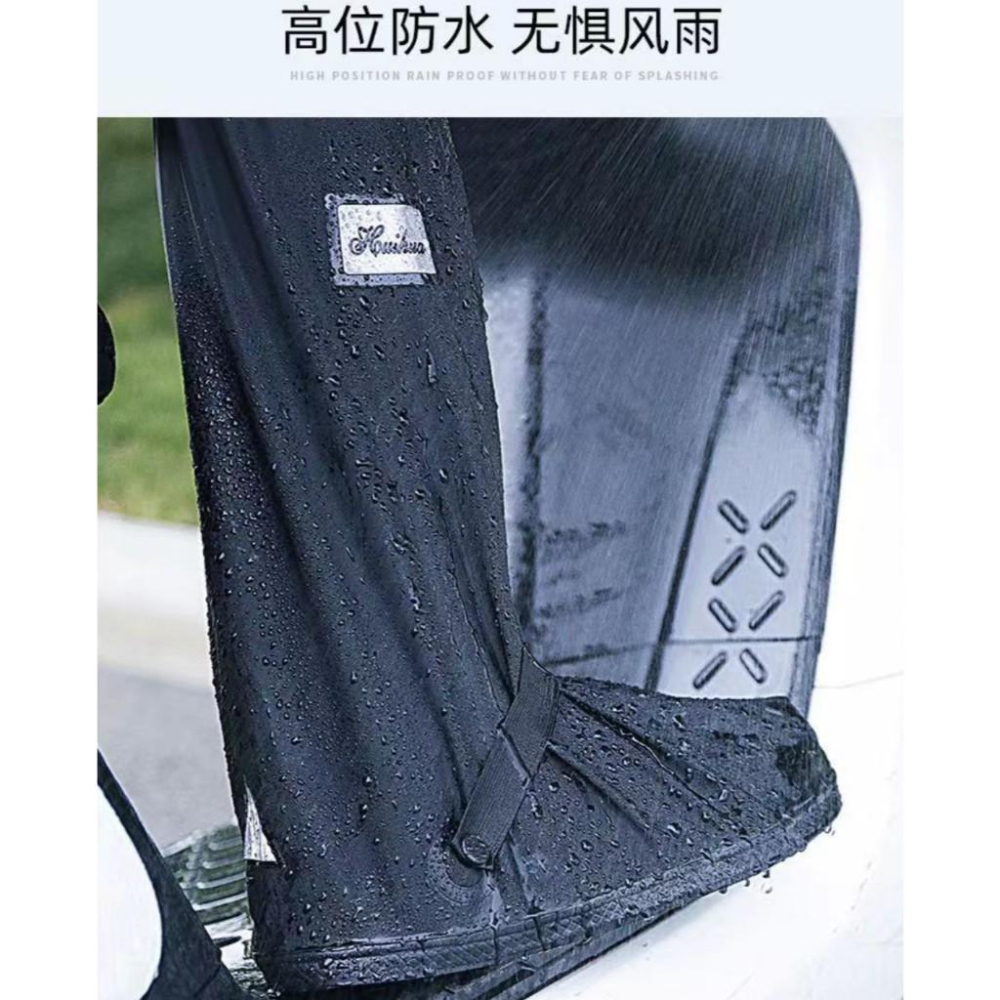 反光厚底防雨鞋套 防滑鞋套 登山鞋套 機車雨鞋套 防水鞋套 防水鞋套 防雨鞋套-細節圖6