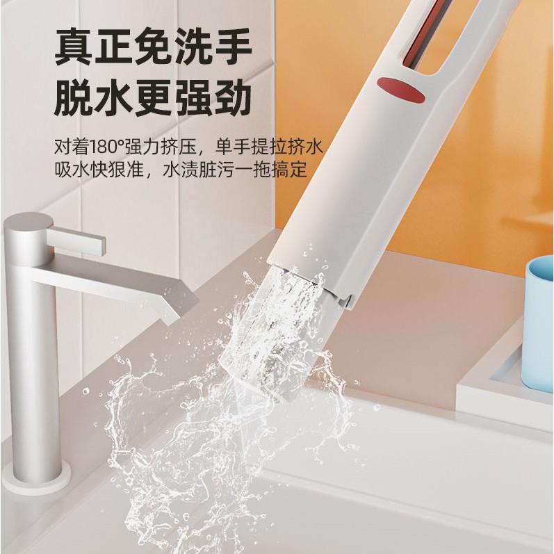 升級款迷你小拖把 可四面旋轉 乾濕兩用 輕鬆脫水 迷你膠棉小拖把 桌面小拖把 迷你小拖把-細節圖3