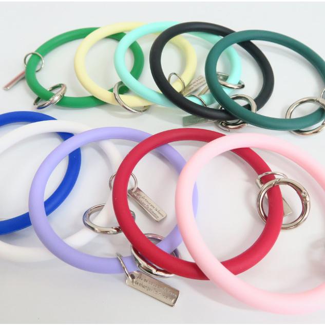 手機防丟掛環 矽膠手環掛圈+透明掛片 莫蘭迪色系手機腕環  馬卡龍色 手機手環-細節圖4