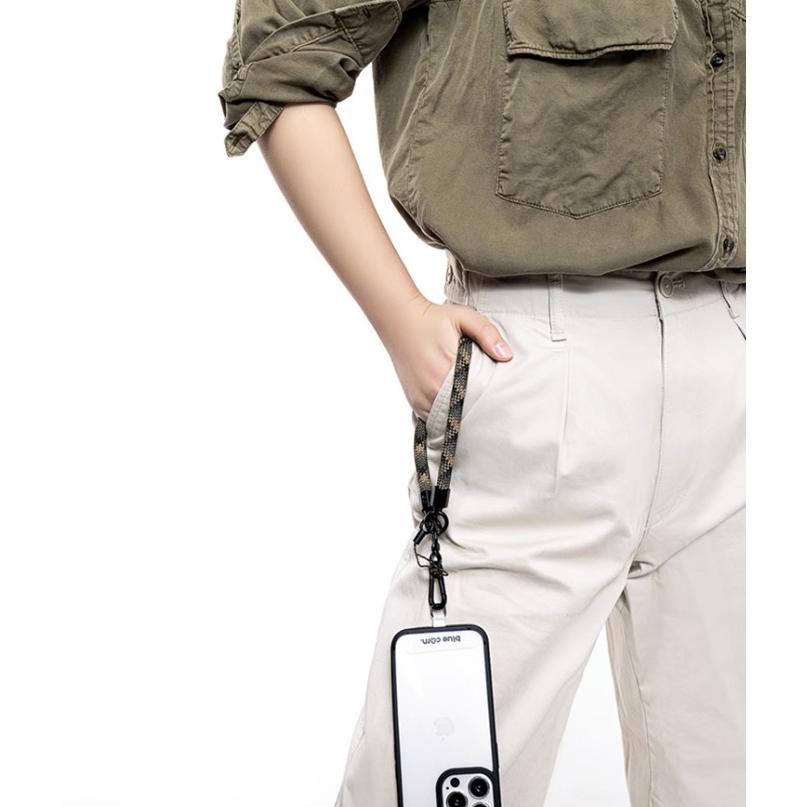 手機掛繩加粗手腕繩(附掛片) 手機防搶繩 手機防丟繩 短版手機掛繩-細節圖2