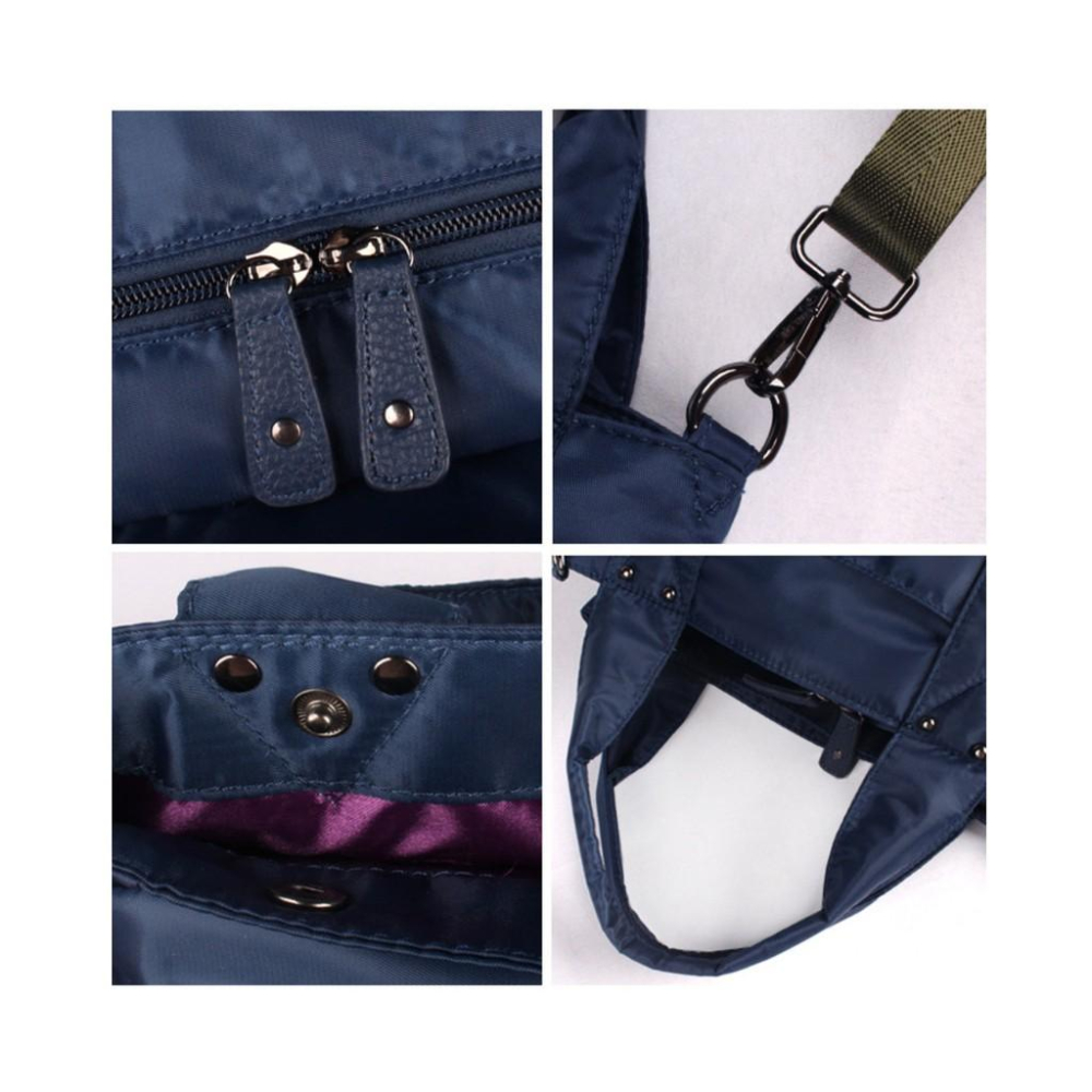 可斜背可肩背輕量款媽媽包 托特包 推車掛包 空氣包 待產包 大容量尼龍包-細節圖3