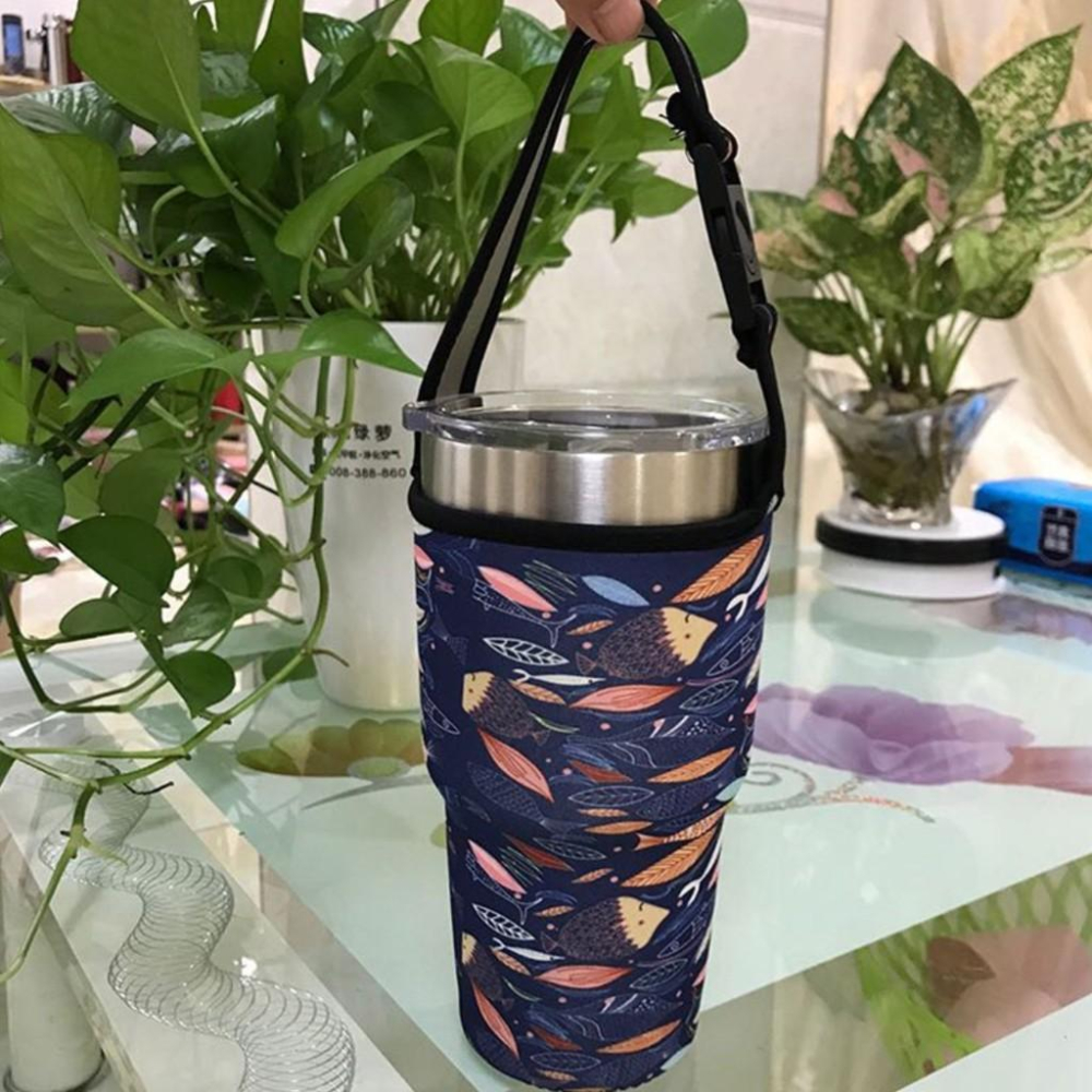 冰霸杯提袋/冰霸杯杯套/搖搖杯飲料環保提袋/ 手搖杯飲料杯套-細節圖4