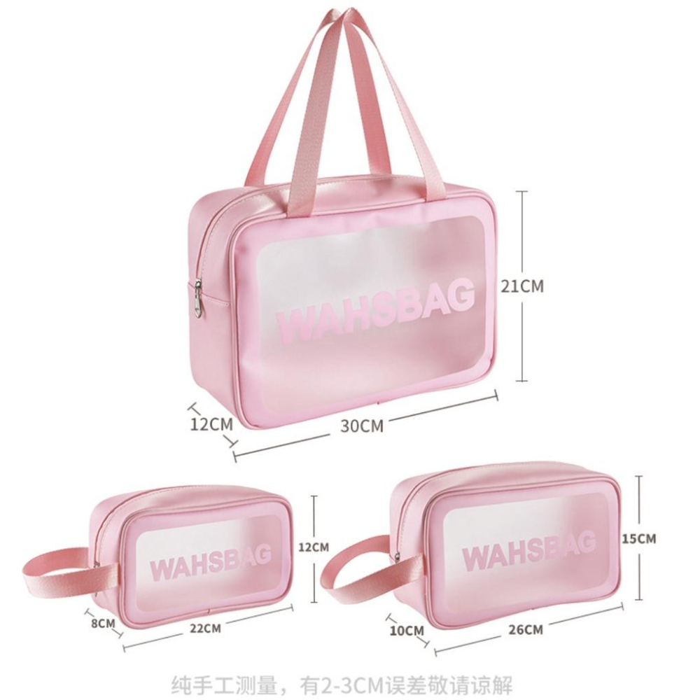 防水透明收納包 防水盥洗包 防水包透明化妝包 化妝包 防水收納袋 洗漱包-細節圖2