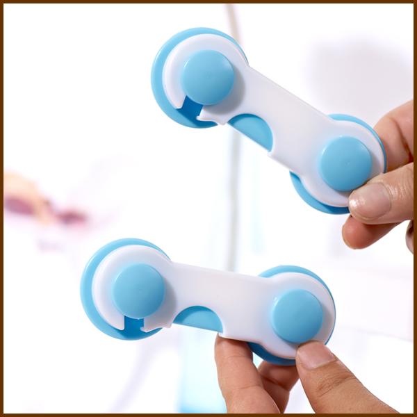 兒童安全扣鎖 抽屜鎖 冰箱鎖 平面鎖扣-細節圖2