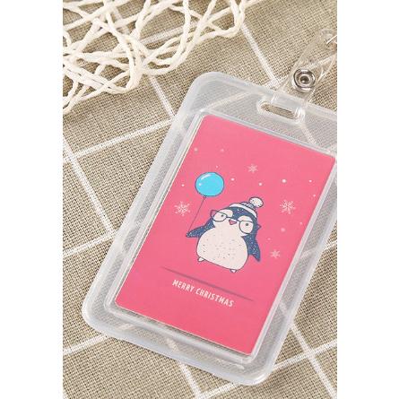 透明卡伸縮扣  悠遊卡票卡伸縮扣 鑰匙扣 門禁卡伸縮扣 證件伸縮扣 證件套 透明卡套-細節圖3