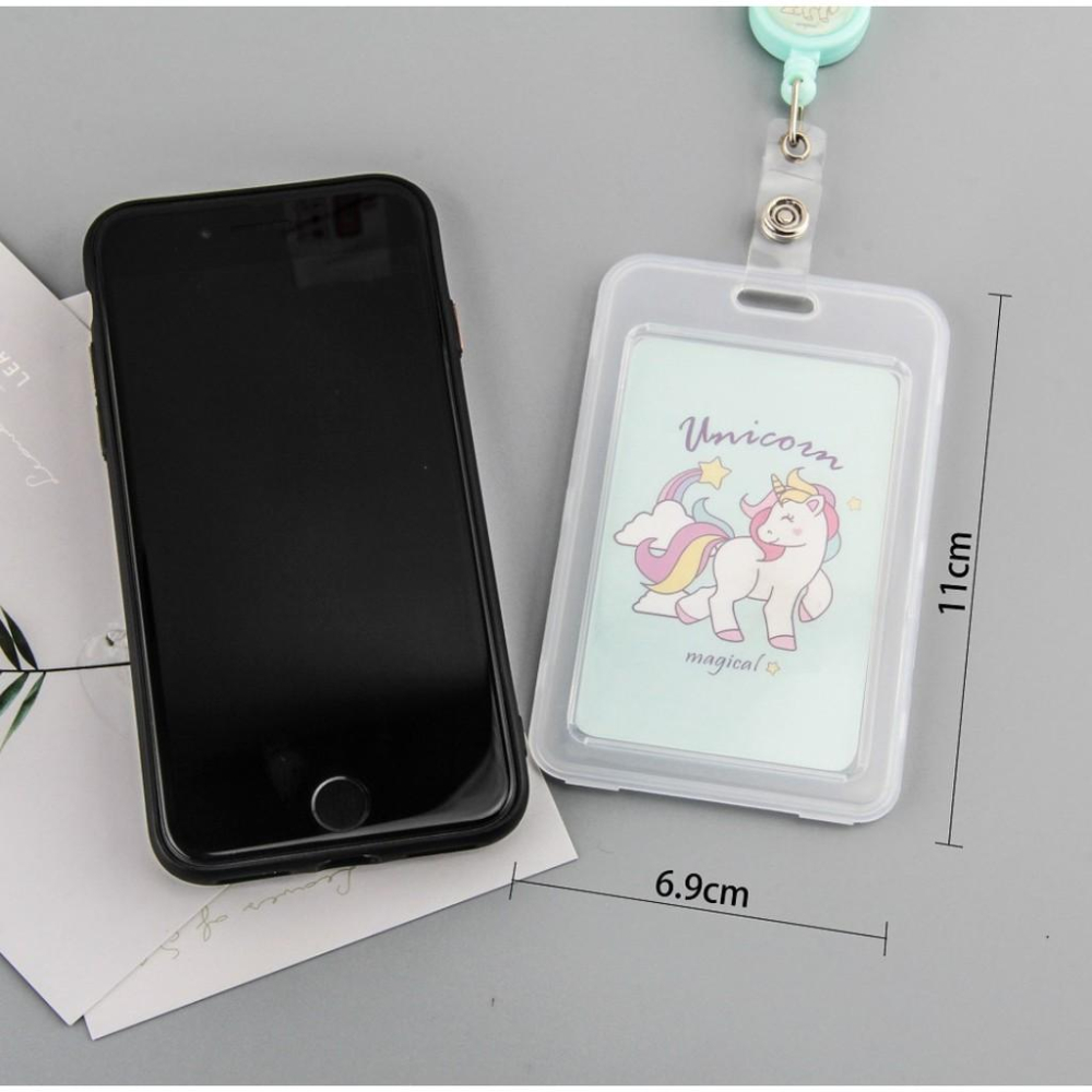 透明卡伸縮扣  悠遊卡票卡伸縮扣 鑰匙扣 門禁卡伸縮扣 證件伸縮扣 證件套 透明卡套-細節圖8