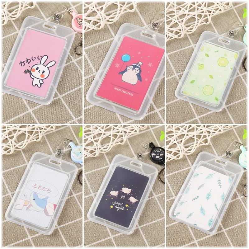 透明卡伸縮扣  悠遊卡票卡伸縮扣 鑰匙扣 門禁卡伸縮扣 證件伸縮扣 證件套 透明卡套-細節圖9