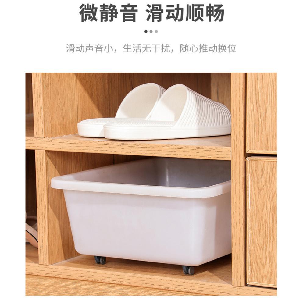 收納箱黏式移動滑輪 黏貼式滑輪 黏貼式輪子 升級鋼珠款360度方向滑輪-細節圖8