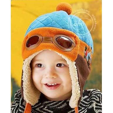 兒童保暖帽 兒童防風帽 寶寶飛行帽 護耳帽 防風帽 帽子-細節圖2