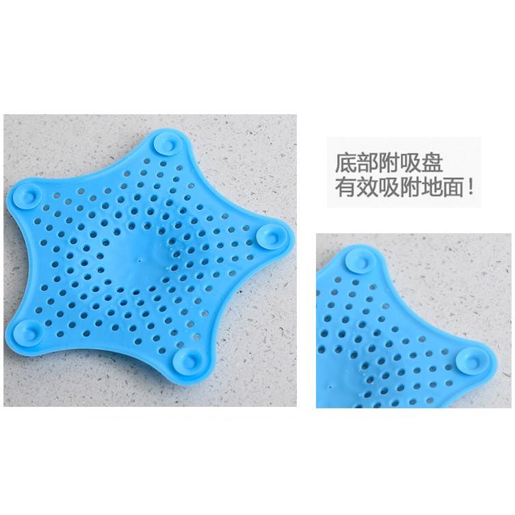 海星水槽過濾網 浴室排水孔過濾網 防堵塞過濾網 排水口水槽蓋 毛髮過濾網-細節圖7