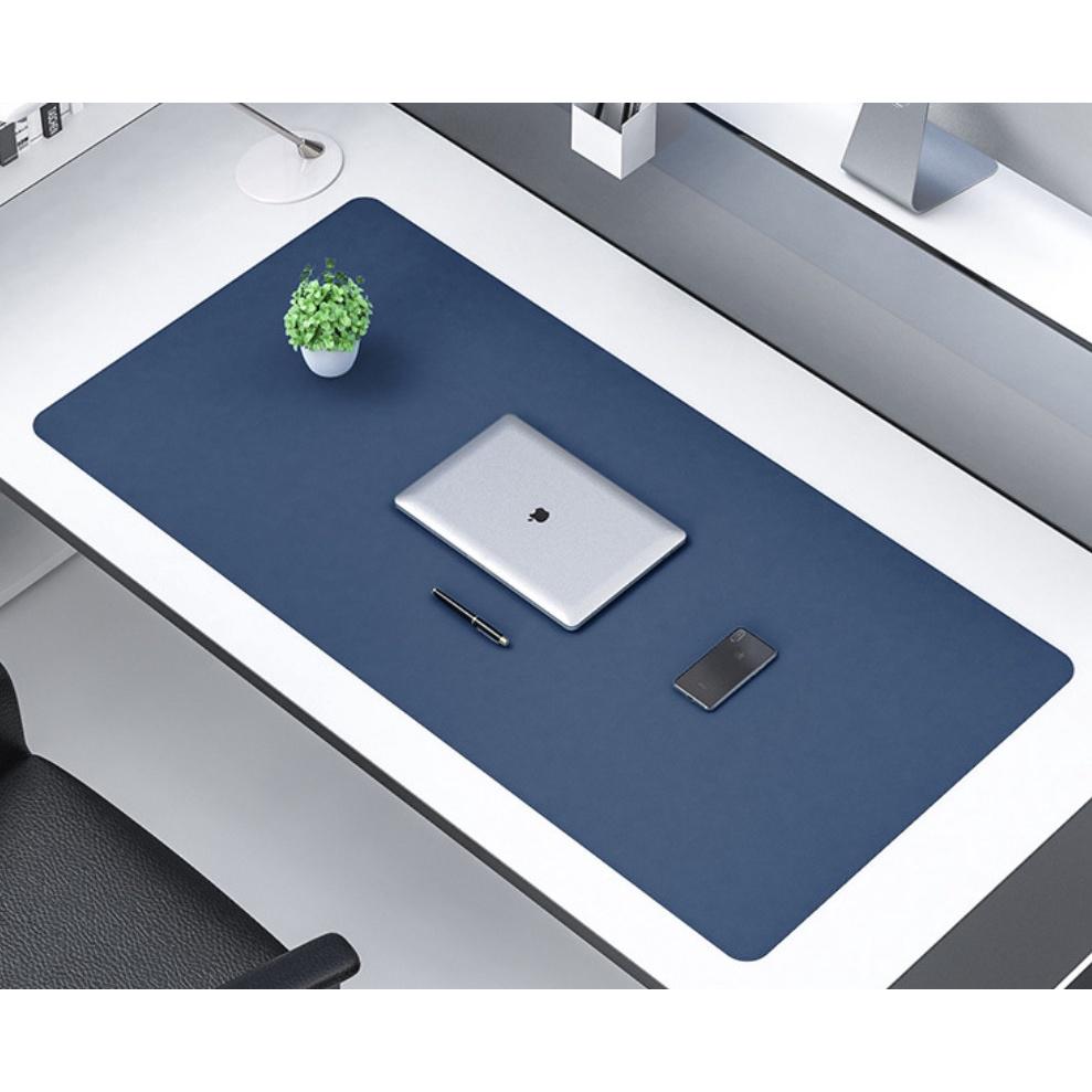 雙色雙面PU皮辦公桌墊 書桌滑鼠墊 多款尺寸 PU餐桌墊 皮革桌墊 加大防水桌墊 電腦桌墊 書桌墊-細節圖5