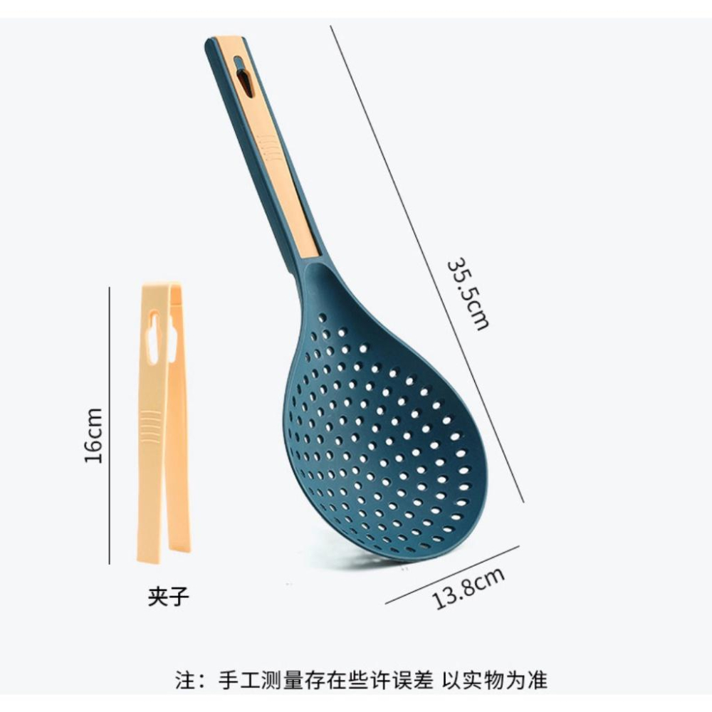 多功能漏勺 多功能撈杓  二合一 撈勺 火鍋勺-細節圖4