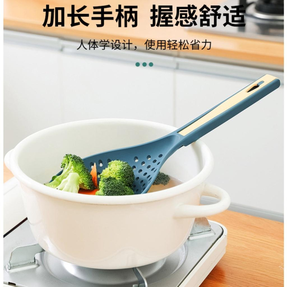 多功能漏勺 多功能撈杓  二合一 撈勺 火鍋勺-細節圖5