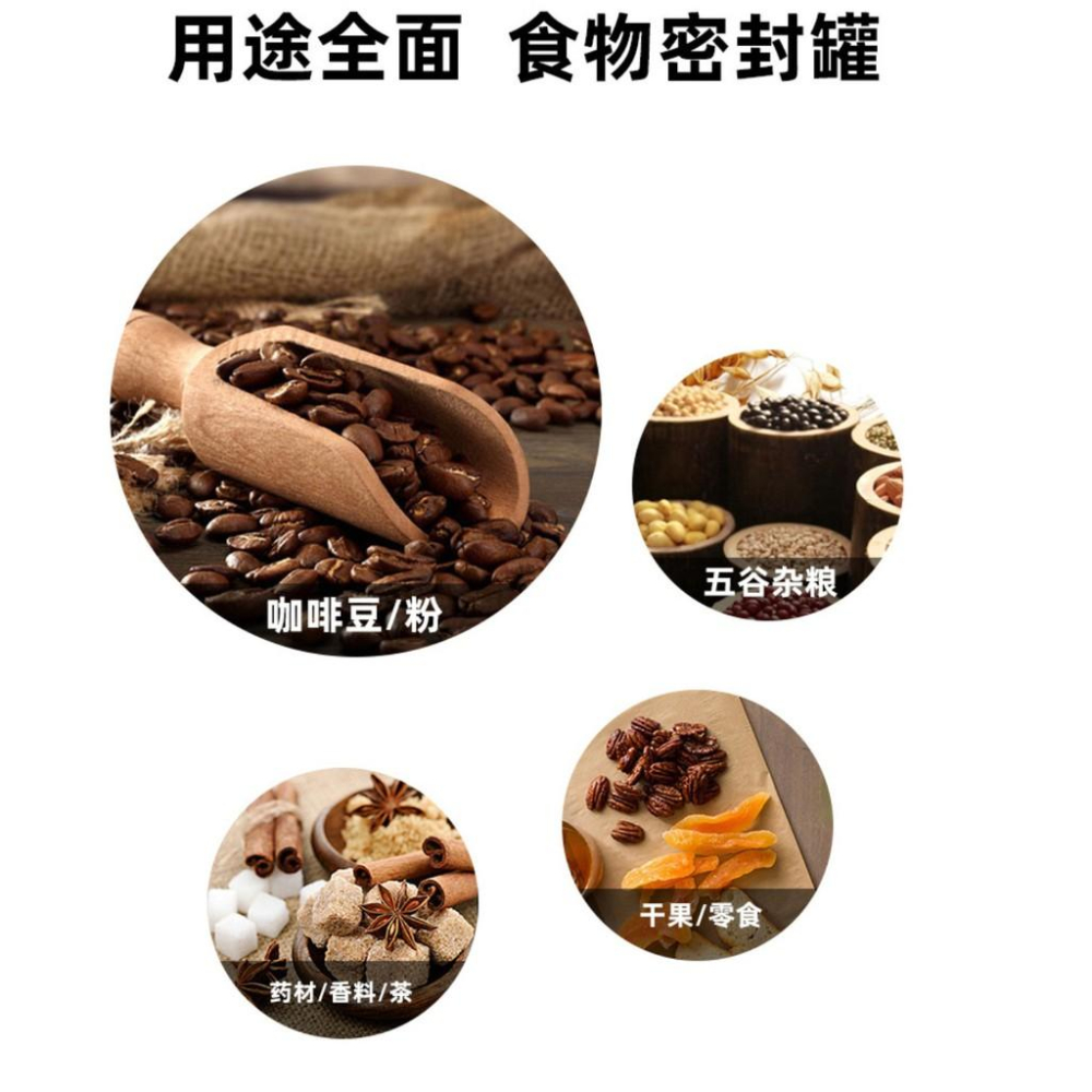 咖啡豆密封罐 不鏽鋼豆罐 不鏽鋼密封罐  咖啡豆罐  儲物罐 保鮮罐 密封罐 防潮罐-細節圖3