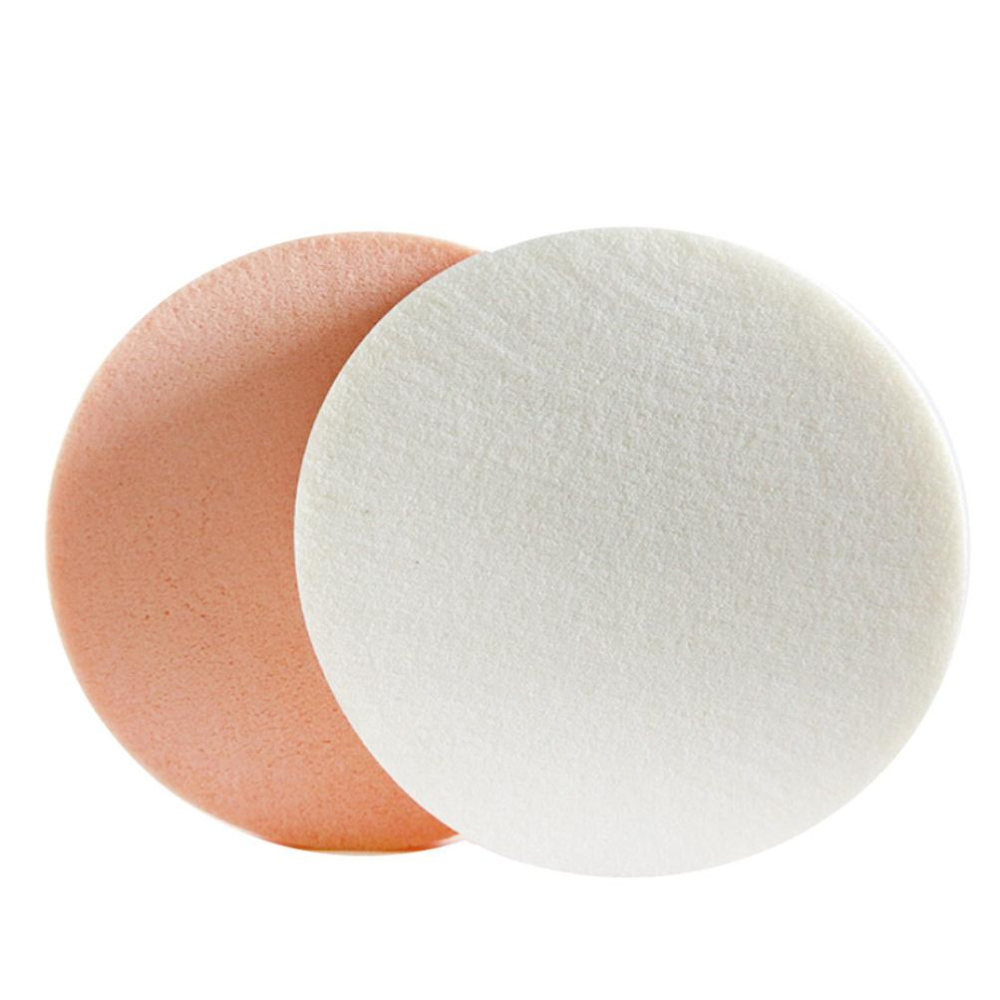 乳膠粉撲(乾濕兩用)  美容師考試必備 蜜粉粉撲 乳膠海綿 粉底液海綿 圓形 方形化妝海綿-細節圖2