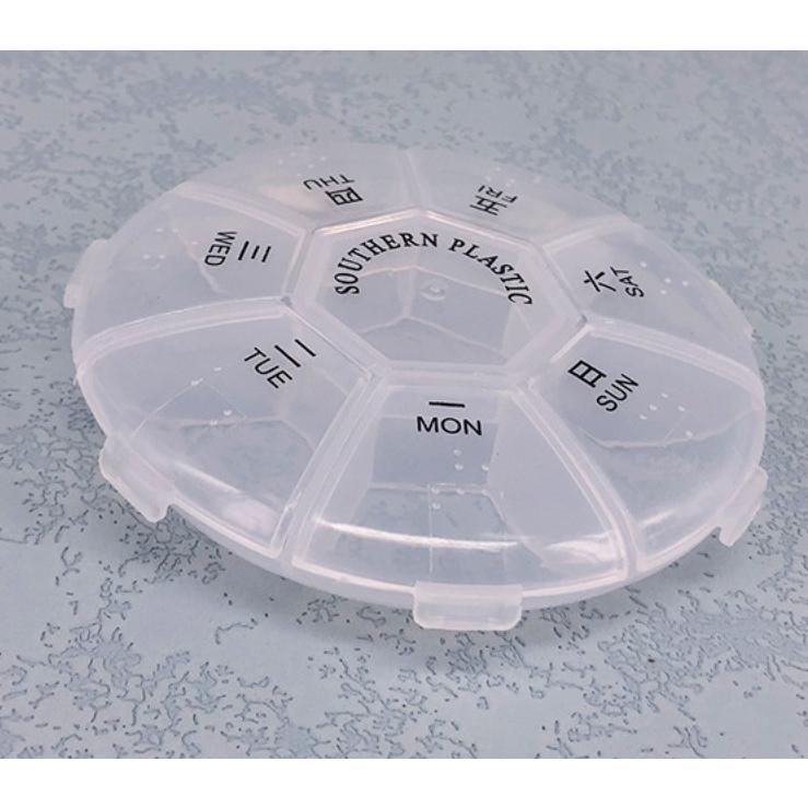 隨身藥盒 防潮藥盒  七日藥盒 藥物分裝盒 分藥盒 分格藥盒-細節圖4