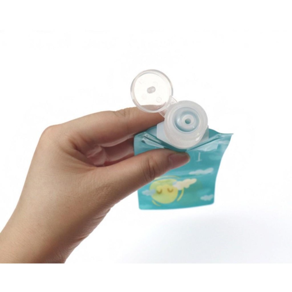 彩色液體分裝袋 馬卡龍色沐浴旅行組  沐浴乳分裝袋 萬用分裝袋 保養品分裝袋 游泳 泡湯-細節圖4