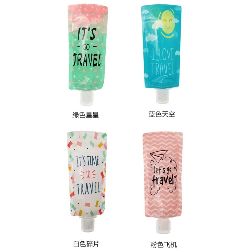 彩色液體分裝袋 馬卡龍色沐浴旅行組  沐浴乳分裝袋 萬用分裝袋 保養品分裝袋 游泳 泡湯-細節圖6