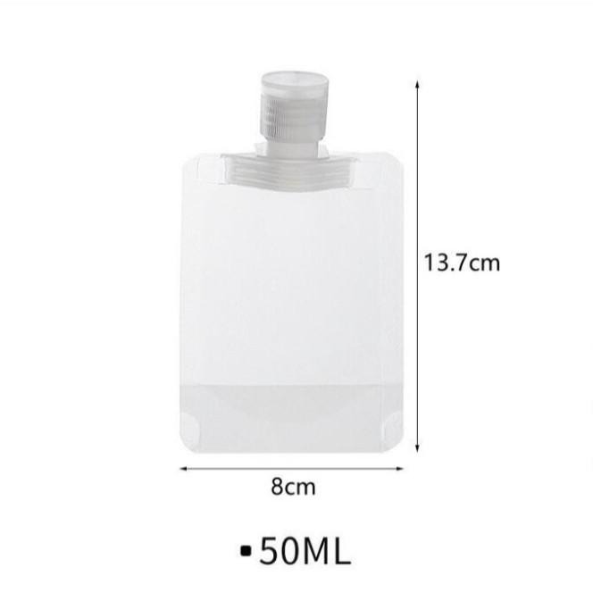 乳液分裝袋 旅行分裝袋 液體分裝袋 透明分裝袋 沐浴乳分裝  化妝品分裝 保養品分裝-細節圖5