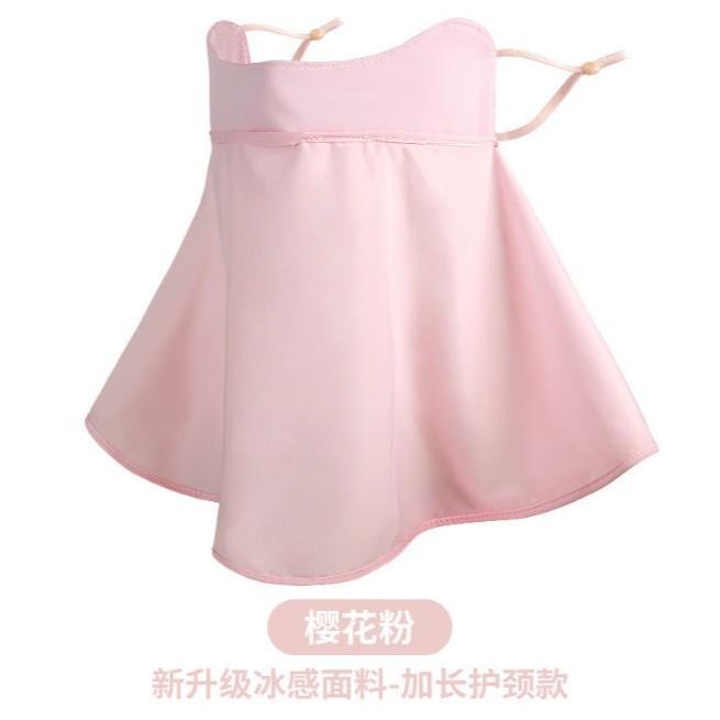 遮陽護頸冰絲面罩 冰絲涼感防曬面罩 護眼角口罩 登山釣魚防曬護頸面罩 防風防曬面罩 遮陽護頸冰絲面罩-細節圖5