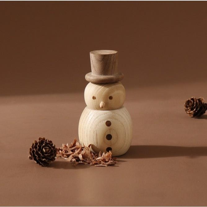 雪人造型擴香木 創意造型擴香木 無火擴香 尾牙抽獎 交換禮物 居家擴香 辦公室造型擴香-細節圖2