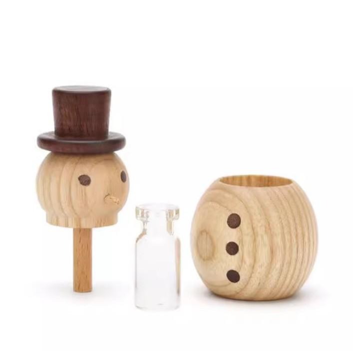 雪人造型擴香木 創意造型擴香木 無火擴香 尾牙抽獎 交換禮物 居家擴香 辦公室造型擴香-細節圖4