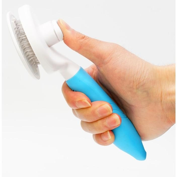 寵物梳子 梳毛刷 一鍵清毛 貓咪梳子 狗狗梳毛 寵物毛髮梳-細節圖3