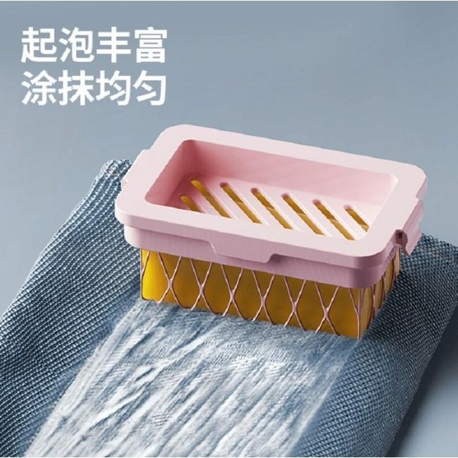 免手搓起泡盒 肥皂起泡盒 香皂收納盒 起泡盒 洗衣肥皂盒-細節圖2