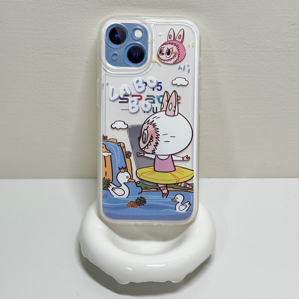 i15拉布布透明軟殼-規格圖1