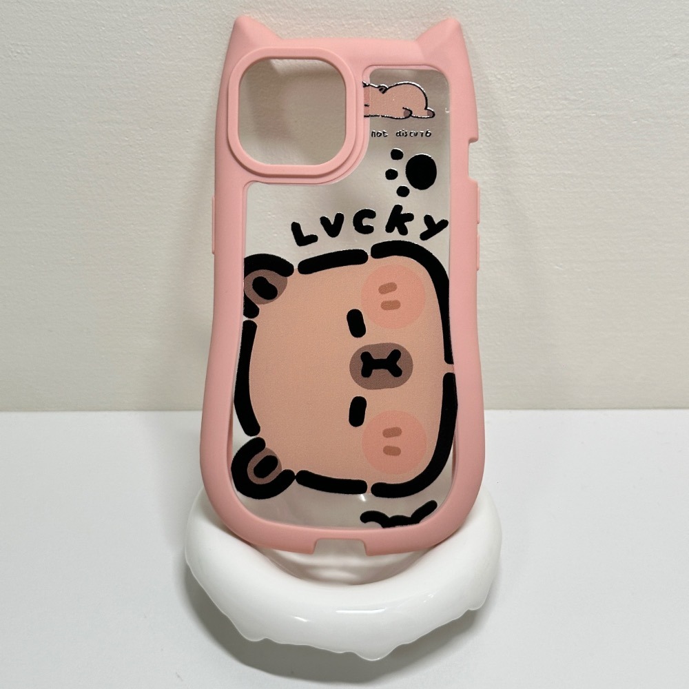 i15卡皮巴拉貓耳手機殼-規格圖1