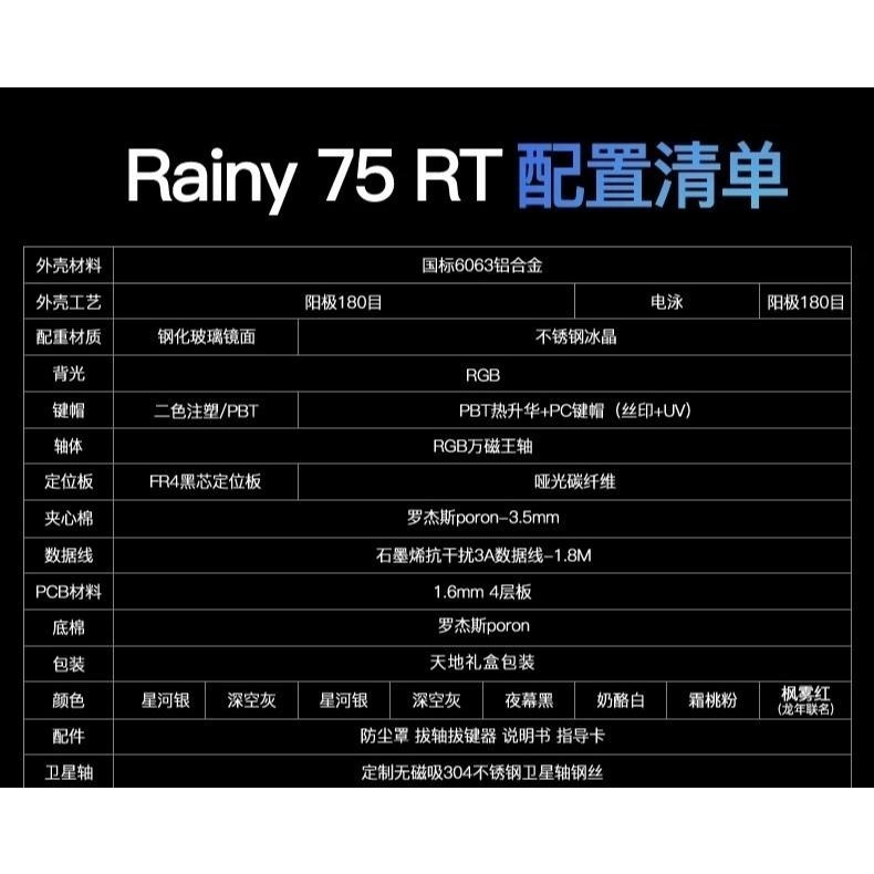 代購 |Wob Rainy75 RT 雨75 RT 磁軸-細節圖9