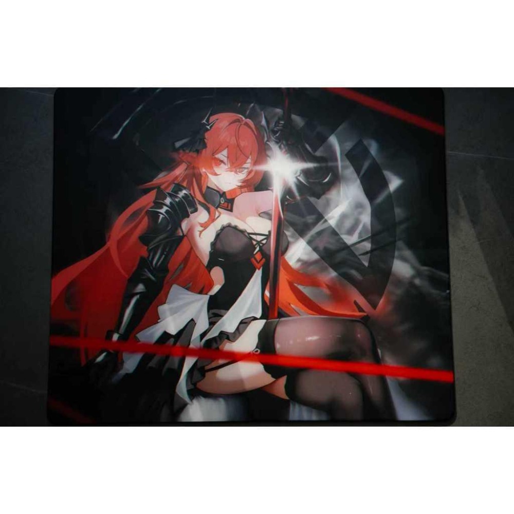 葓 知名大廠畫師設計 玻璃滑鼠墊-細節圖5