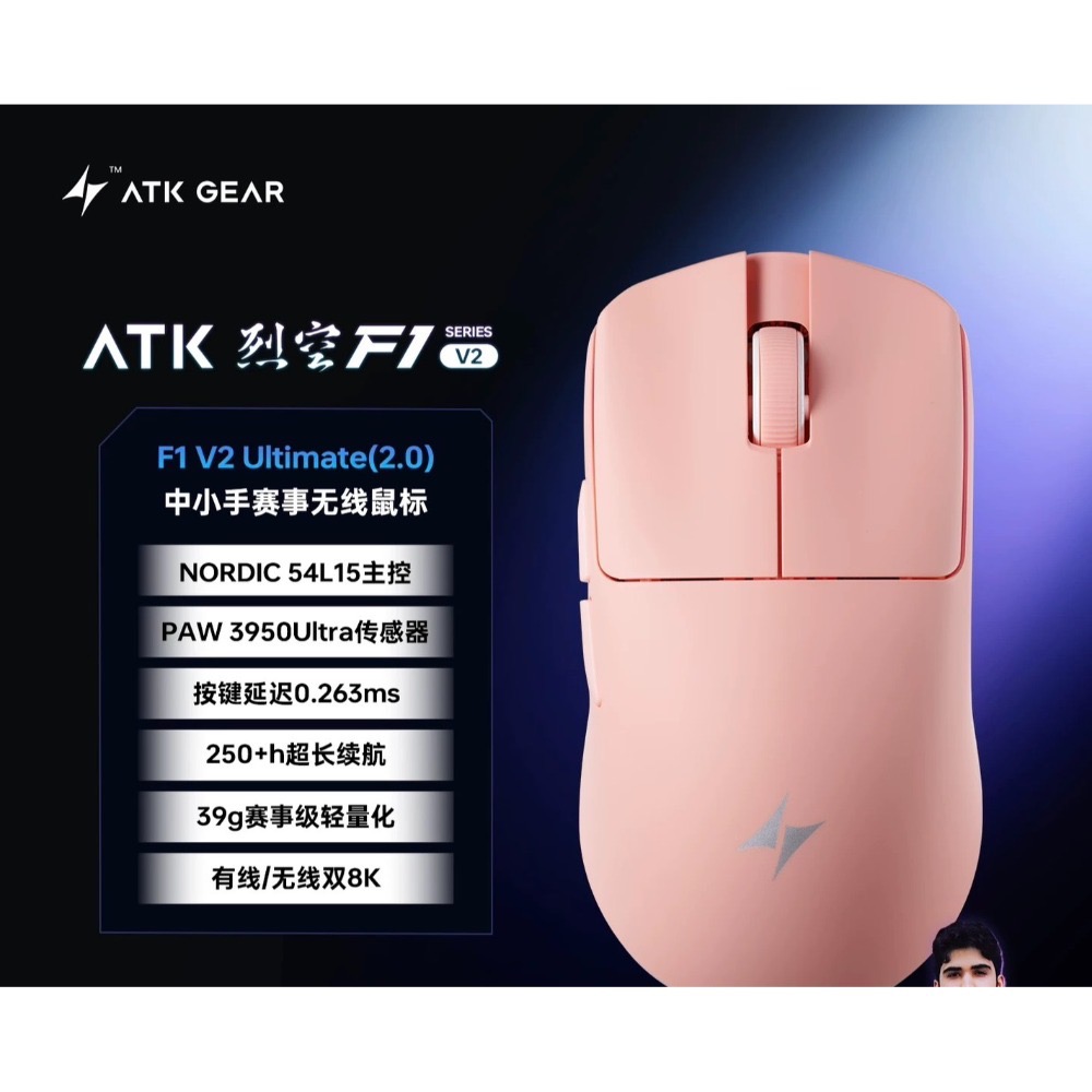 ATK F1 V2系列 滑鼠-規格圖2