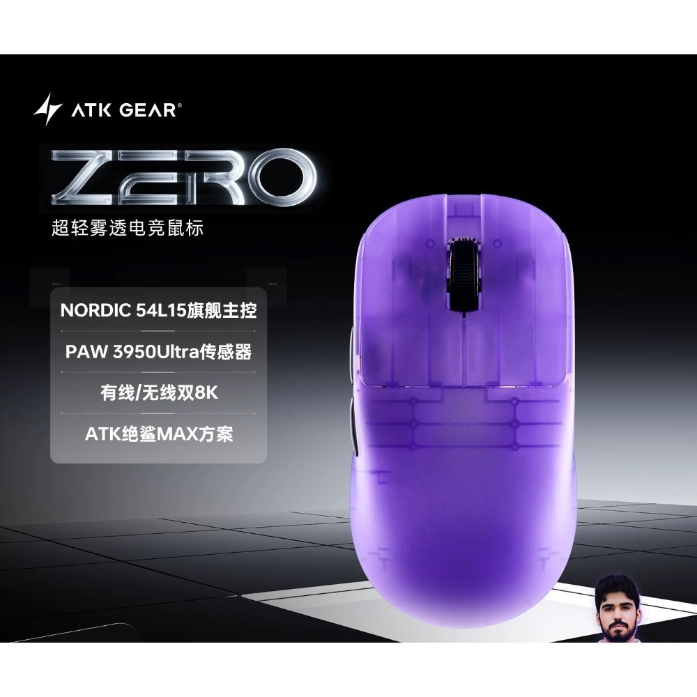 ATK ZERO 滑鼠-規格圖4