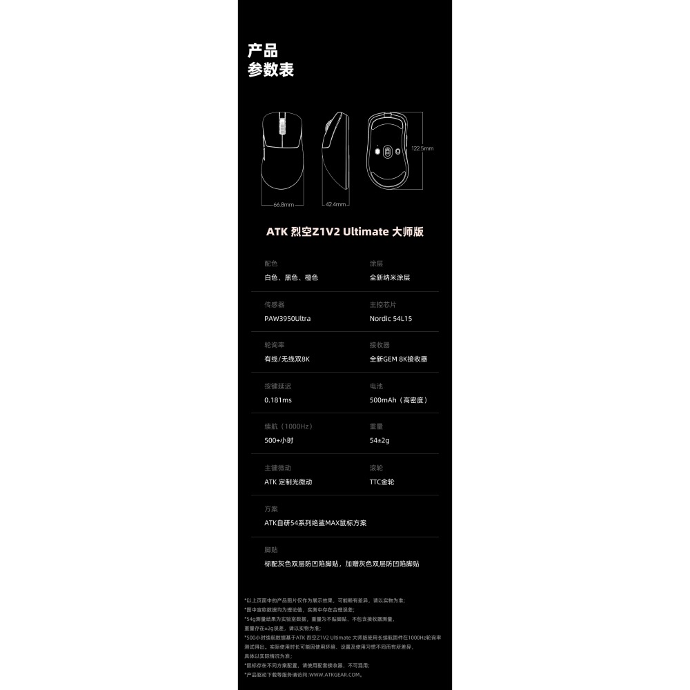ATK Z1 V2 滑鼠-細節圖2