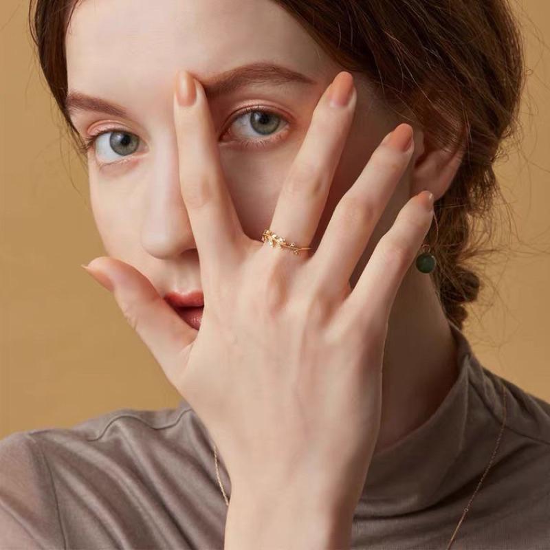 CEDONY | 經典浪漫紋路 完美鏤空托形 像盲盒一樣的夢幻斑彩石 日本專櫃同款 | 項鍊 耳釘 戒指 耳夾 斑彩石-細節圖8