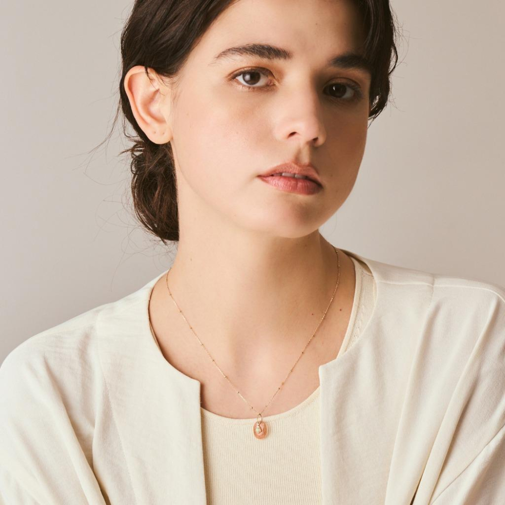 CEDONY | 驚豔全場 獨特設計 雙層式天然寶石吊墜 七款吊墜提供選擇 日系輕奢彩寶 | 項鍊 吊墜-細節圖6