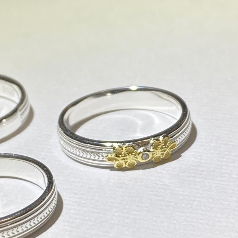 CEDONY | 打結麻花花紋金銀分色 S925純銀 日本專櫃同款 | 吊墜 項鍊 戒指 中國結-細節圖5